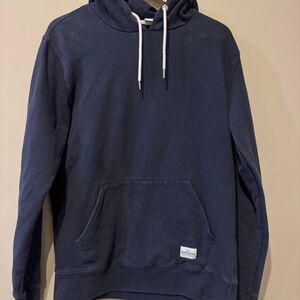 Quiksilver Men's Navy and Blue Hoodie